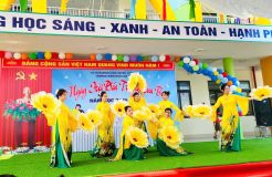 Ảnh văn nghệ giao lưu tại xã cao viên