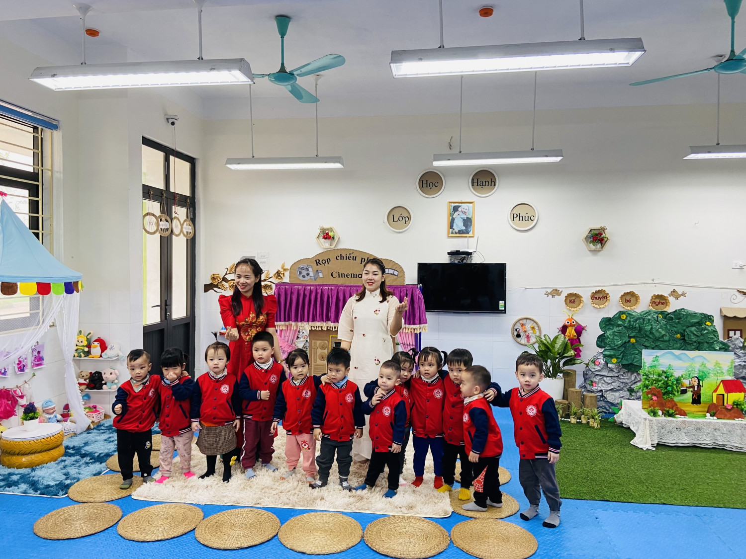 GIAÓ VIÊN TRƯỜNG MN CAO VIÊN II THAM GIA THI GIÁO VIÊN GIỎI CẤP HUYỆN NĂM 2023-2024