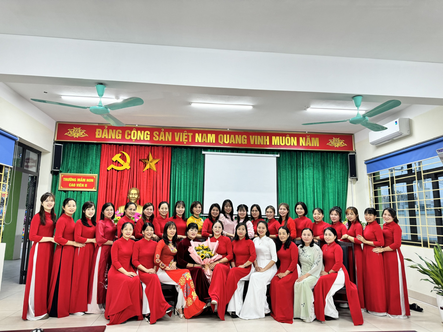 TRƯỜNG MẦM NON CAO VIÊN II TỔ CHỨC TỌA ĐÀM KỈ NIỆM 115 NĂM NGÀY QUỐC TẾ PHỤ NỮ 8/3 (8/3/1910 - 8/3/2025)